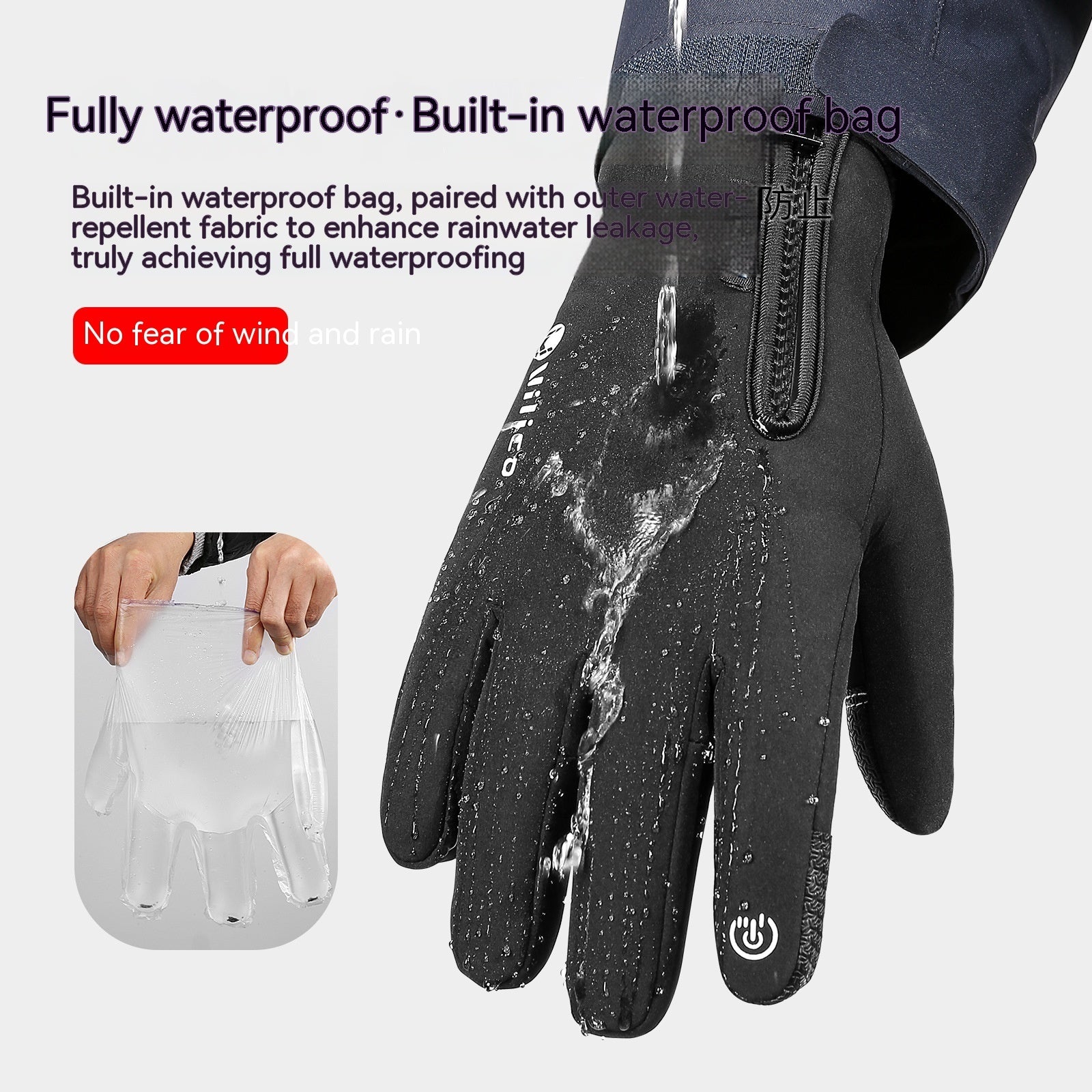 winter Cycling Warm Gloves