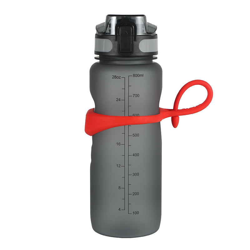 Fitness sports water bottle magnetic ring