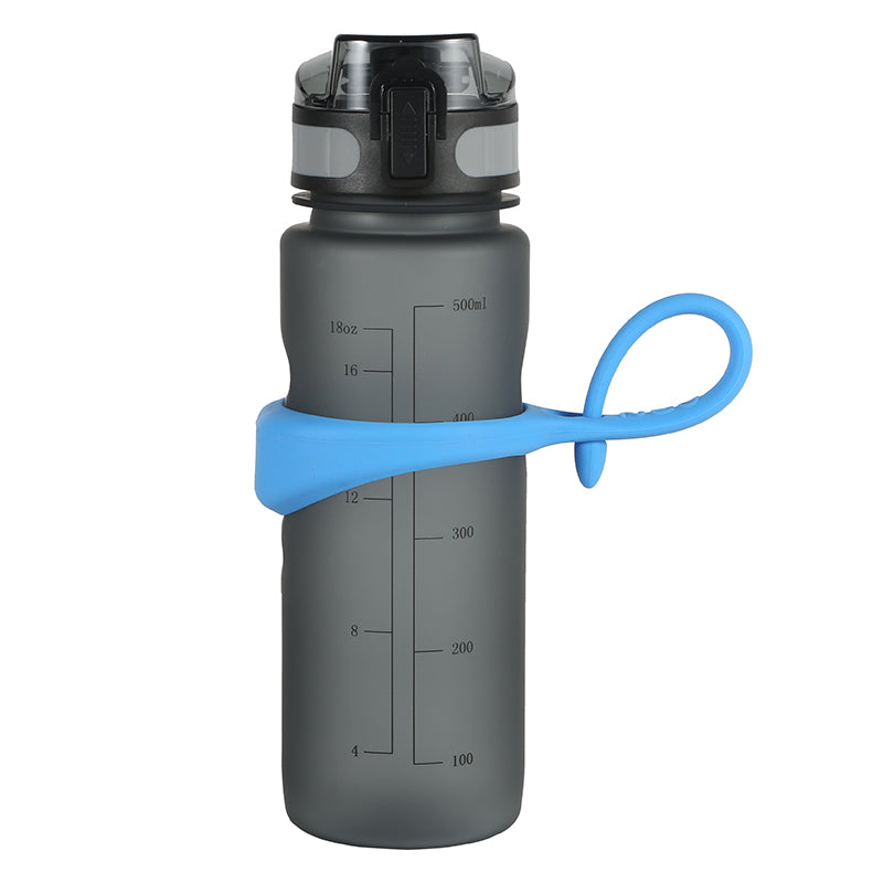 Fitness sports water bottle magnetic ring
