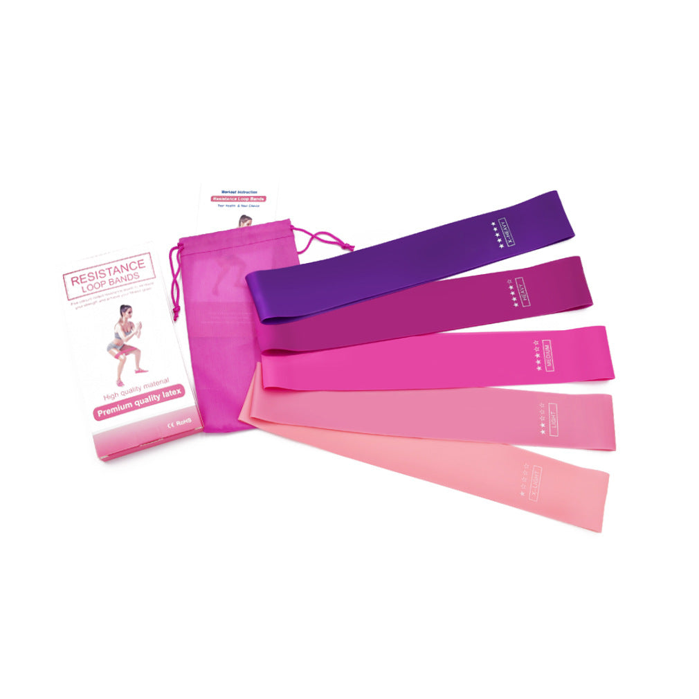 Pilates Sport Rubber Fitness Bands