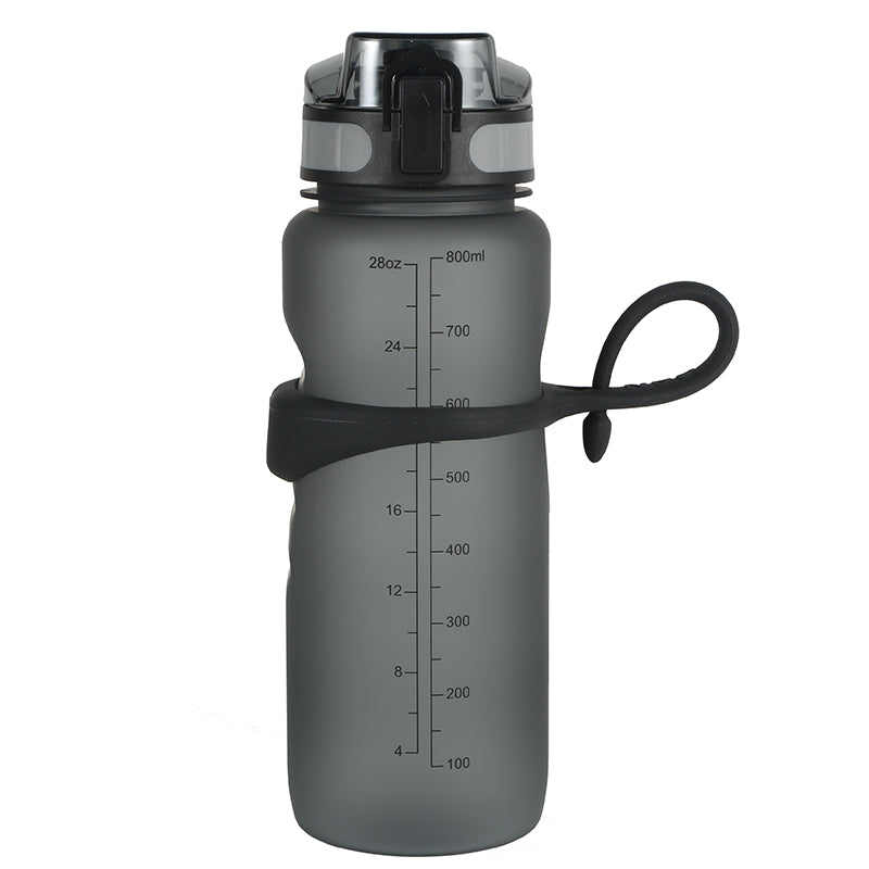 Fitness sports water bottle magnetic ring