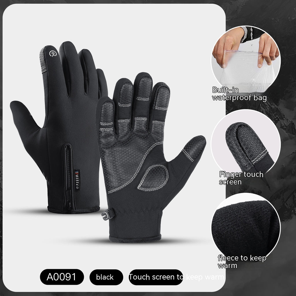 winter Cycling Warm Gloves