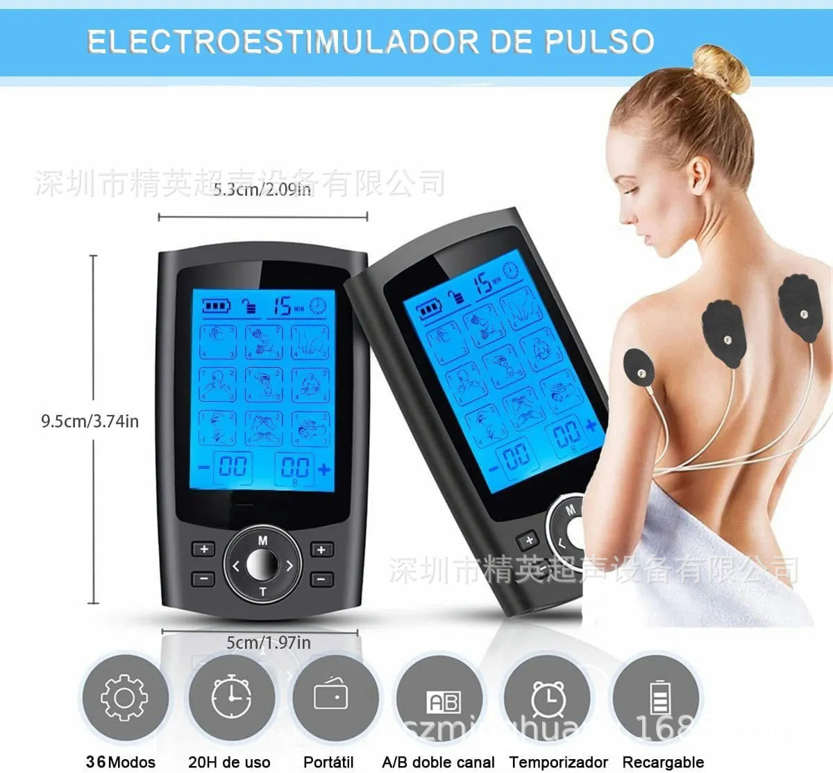 Charging Pulse Muscle Stimulator